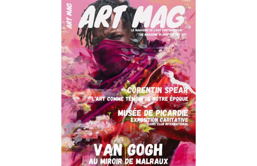 couverture magazine Art Mag Corentin Spear street artiste Van Gogh
