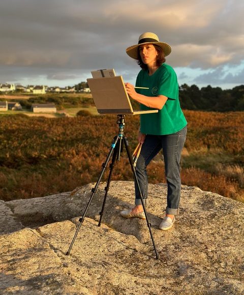 Jennifer Labédie en bretagne Magazine Art Mag