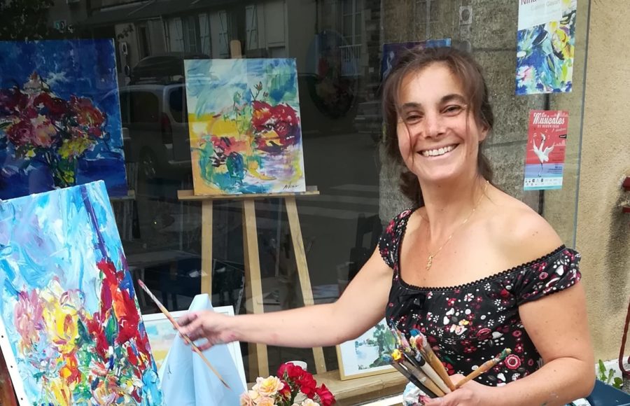 Artiste Nina Nkar magazine art mag