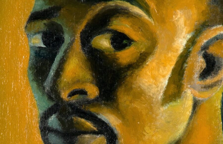 Gerard Sekoto, Self-portrait [Autoportrait], 1947 Exposition Centre Pompidou Paris Noir