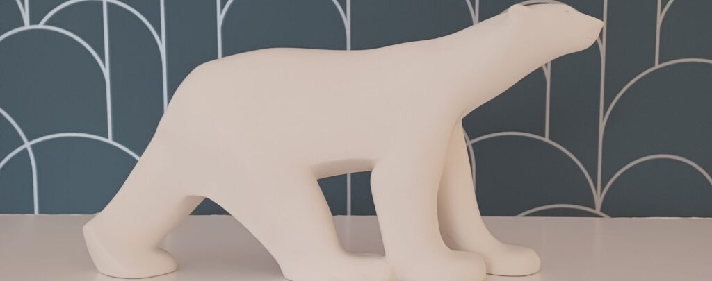 sculpture d'un ours polaire de François Pompon