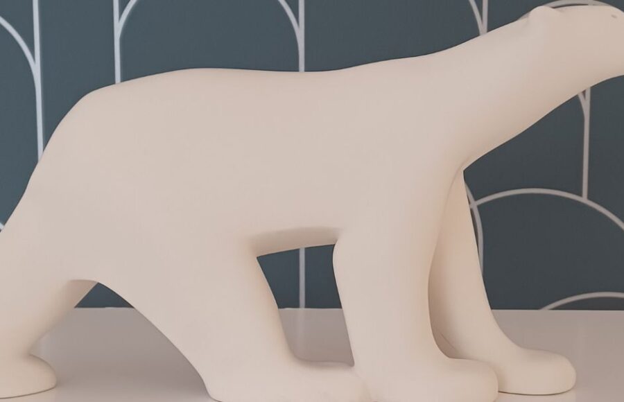 sculpture d'un ours polaire de François Pompon