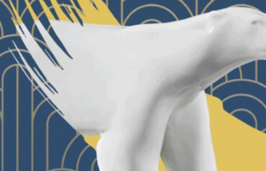 sculpture de François Pompom Musée Blanche Hoschende Monet Vernon