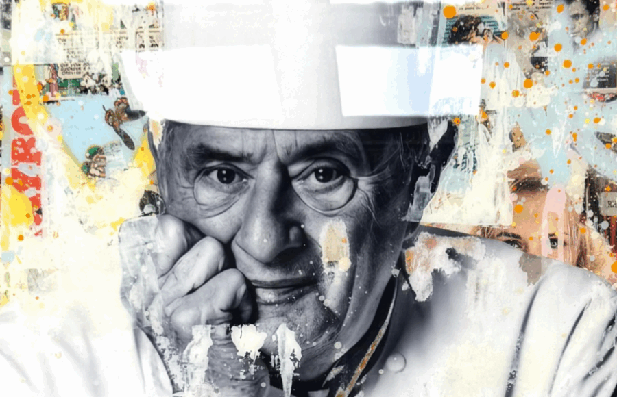 Paul Bocuse tableau collage