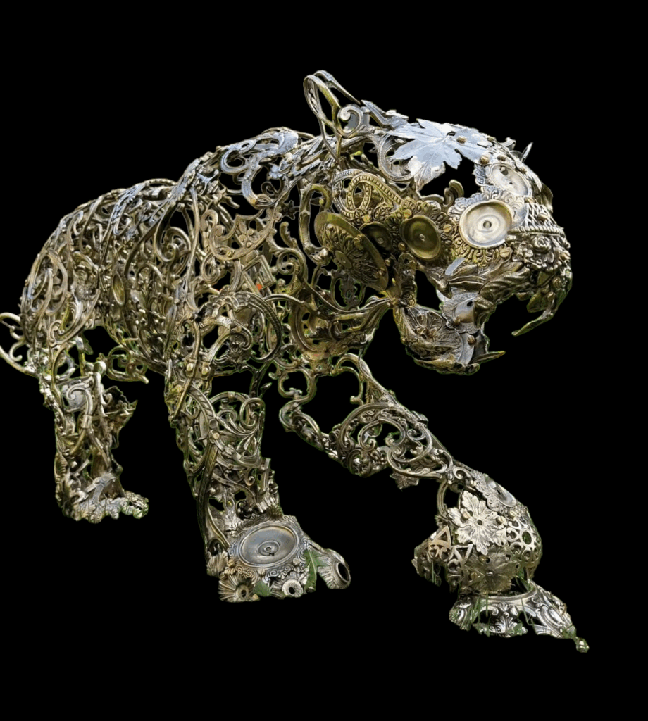 bagheera _2025_sculpture_long1,20m