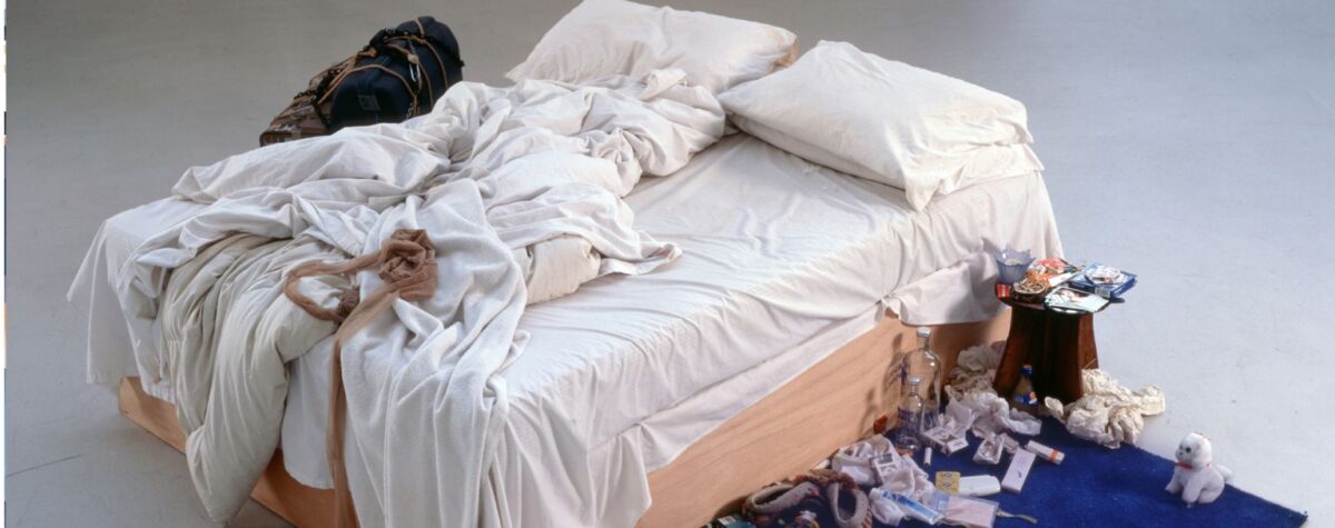 Tracey Emin Photo d'un lit et du désordre autour