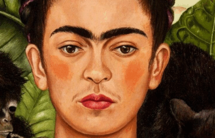 peinture de frida Kalho autoportrait exposé au tate Moderne Londre