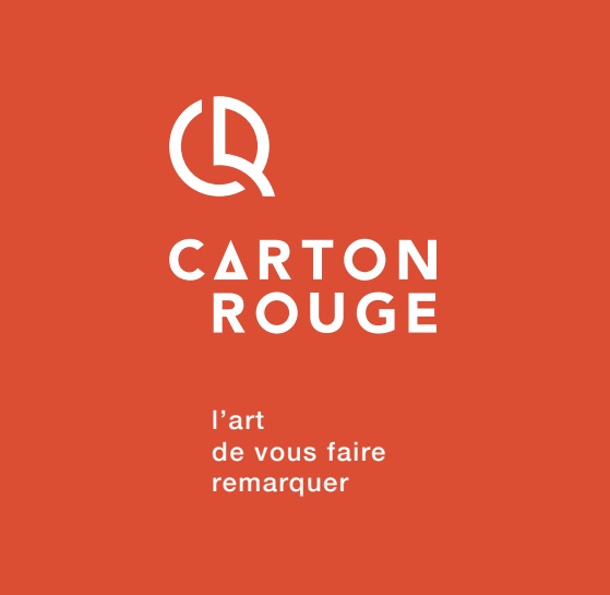 logo Carton Rouge, l'art de vous faire remarquer