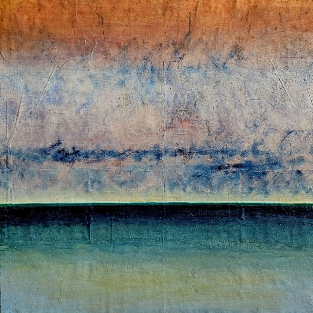 Oil on canva 120 x 120 cm - 2025 - Adagp 2026 Jean Claude Bertrand