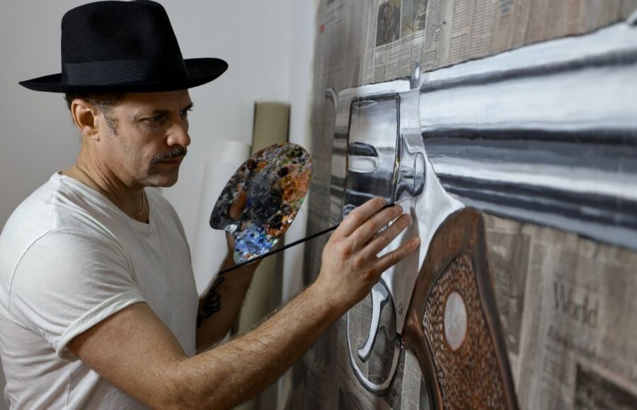 Julien Magic artiste a la une d'art mag