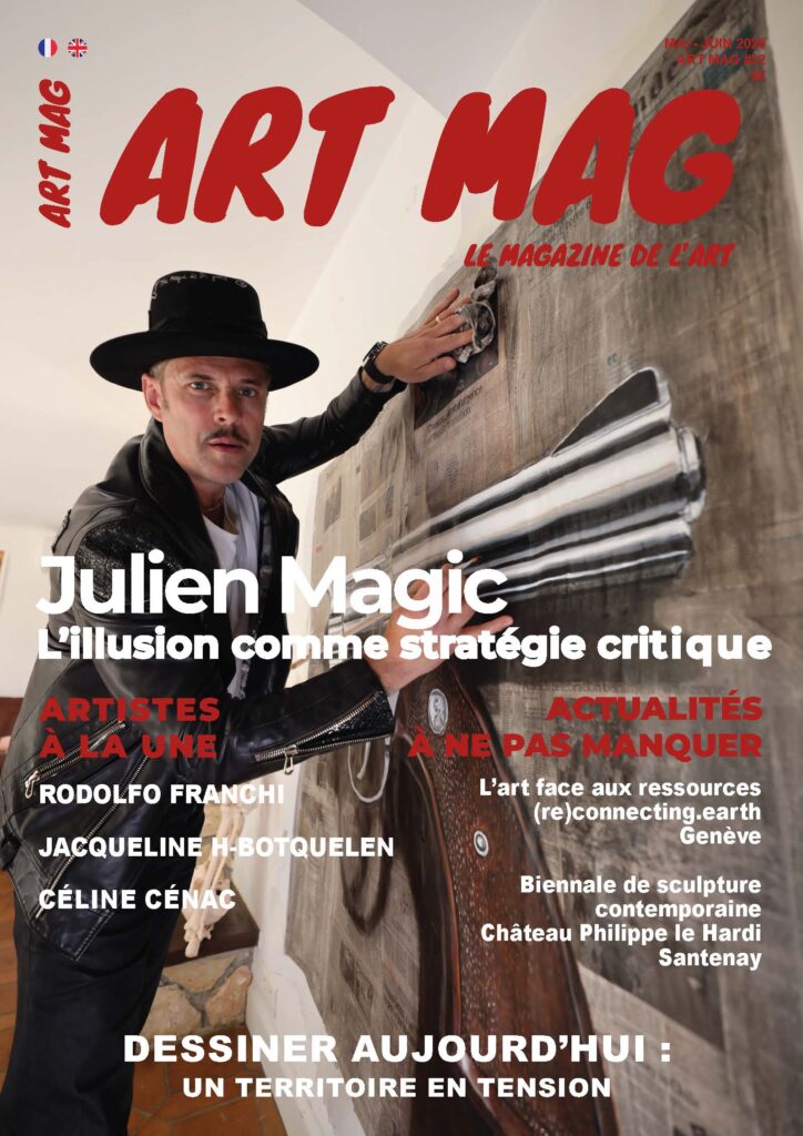 Julien Magic cover magazine Art Mag