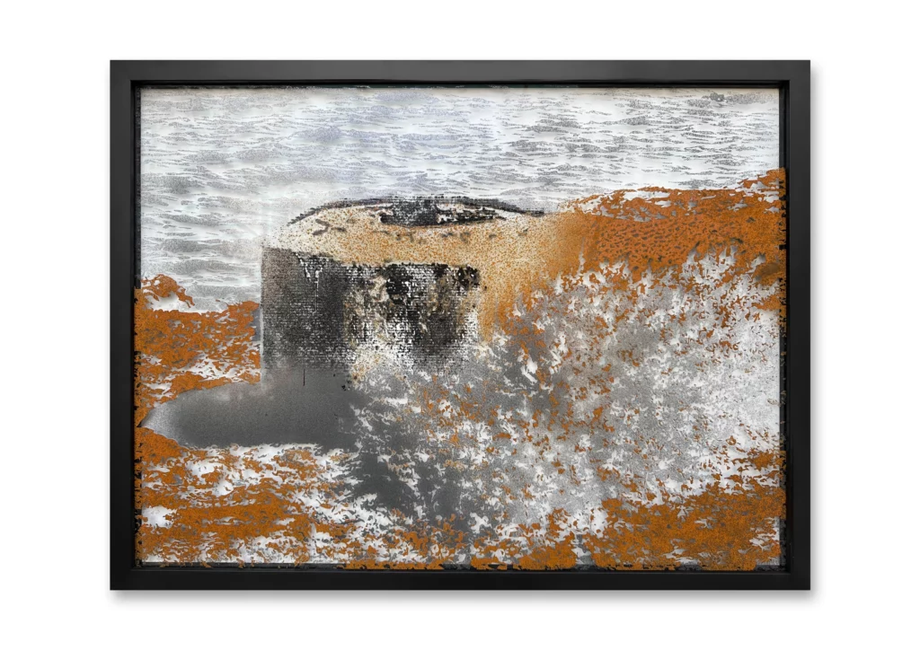 Nicolas Daubanes, Bunker, les calanques, 2023, Galerie Maubert