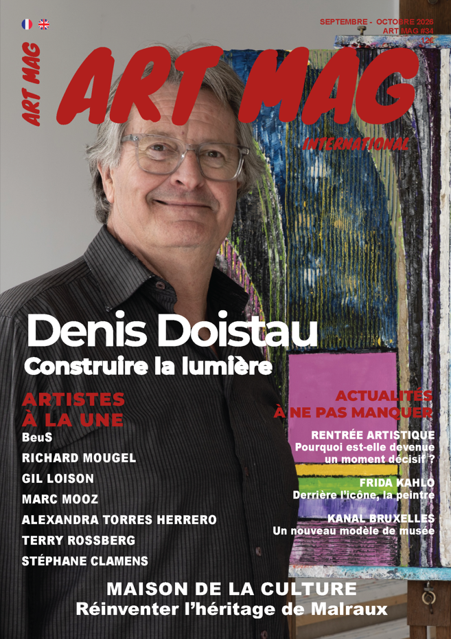 couverture du magazine ART MAG 
