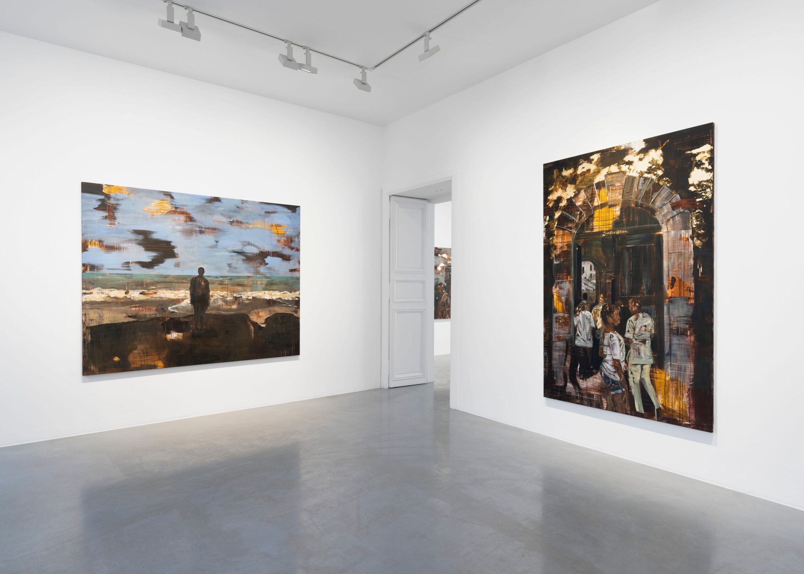 Vue de l’exposition d’Emma Prempeh – The
Domain of a stranger