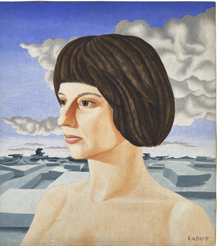 Œuvre sans titre d’Yvon Taillandier représentant un univers foisonnant de personnages colorés, collection du Musée Cérès Franco.