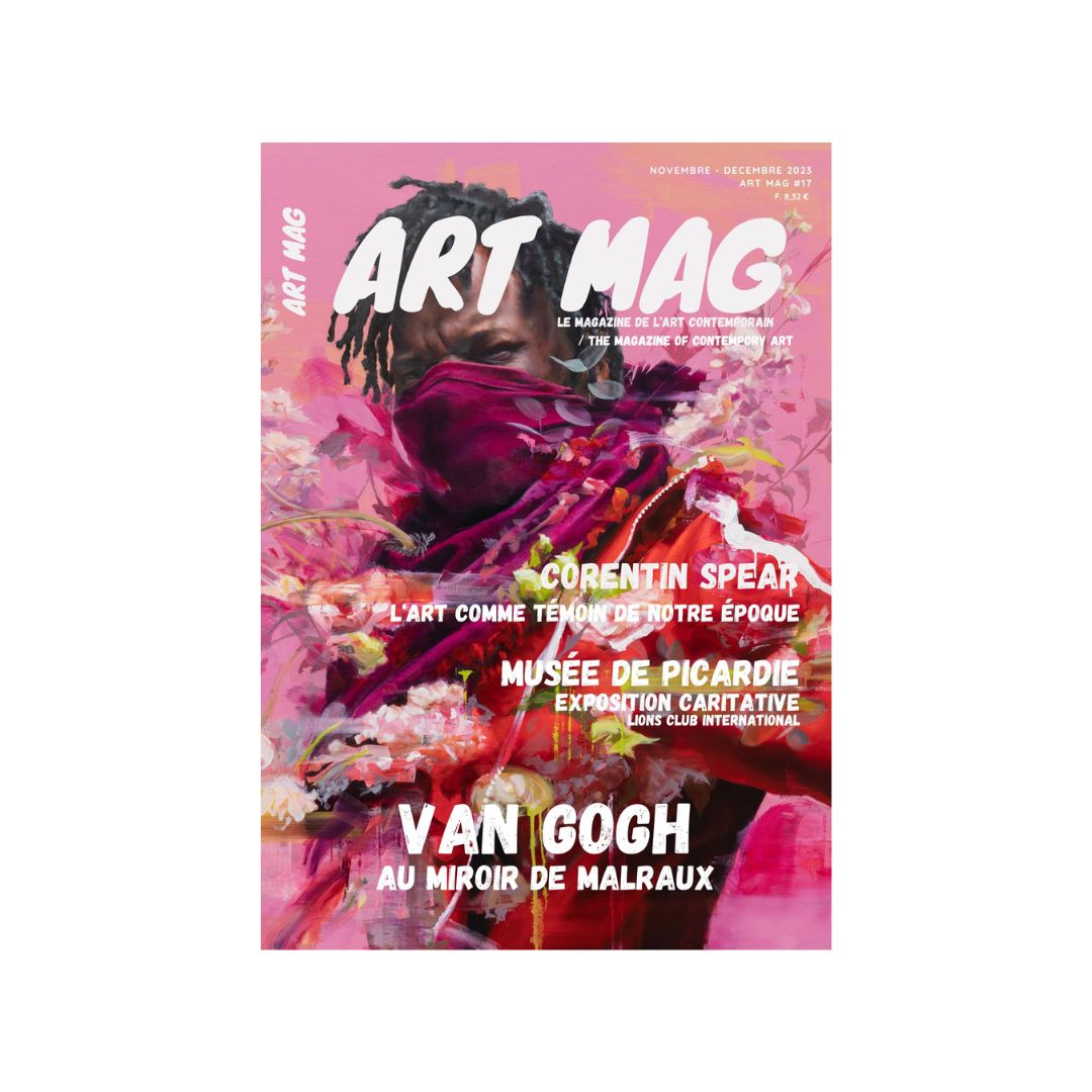 couverture magazine Art Mag Corentin Spear street artiste Van Gogh