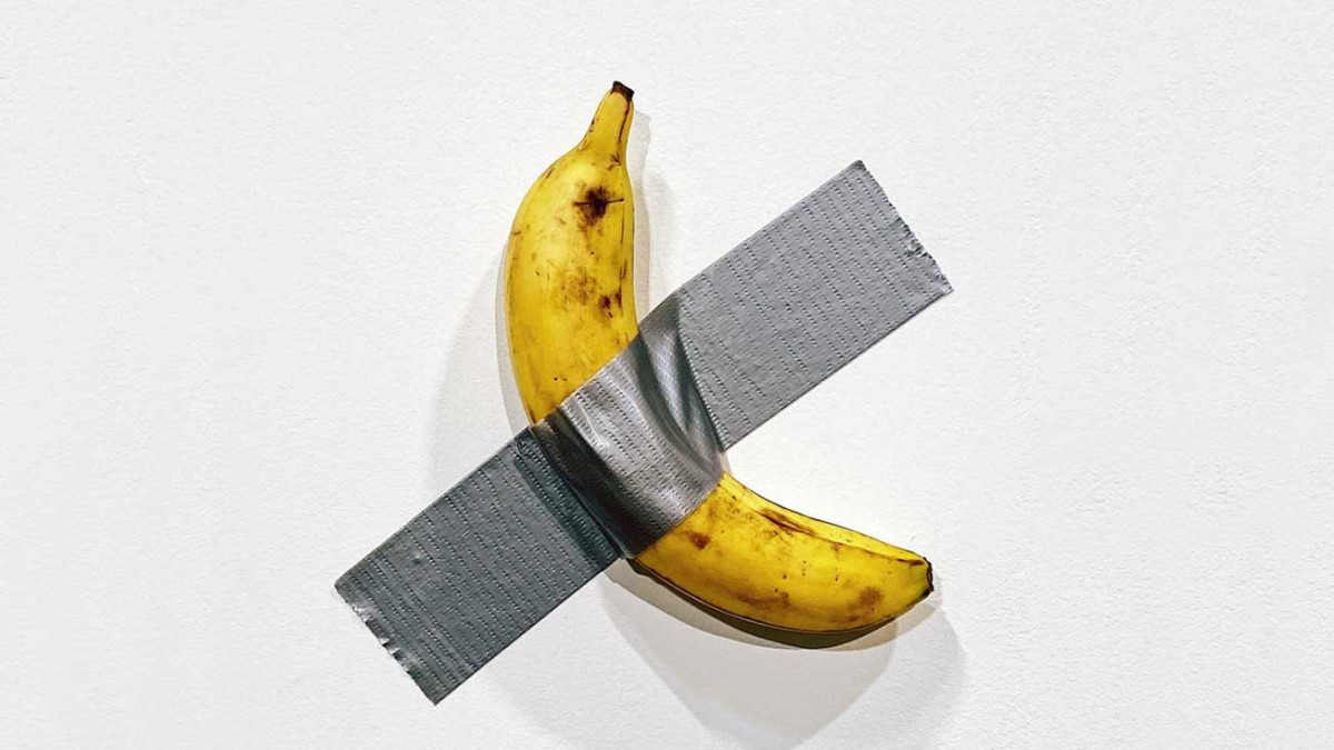 banane Maurizio cattelan