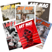 Plusieurs exemplaires du magazine ART MAG
