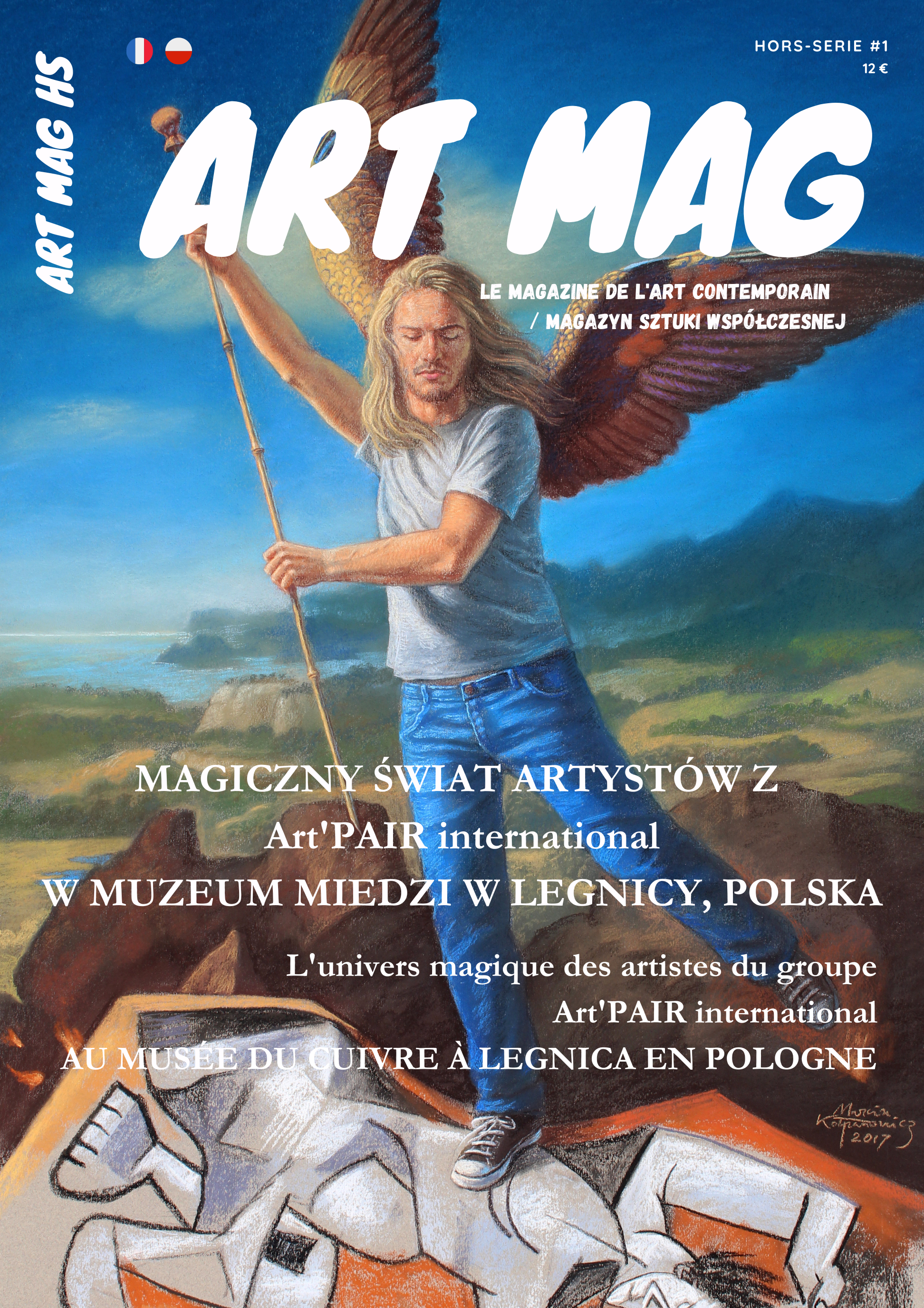 magazine art mag sort un hors série concernant l'univers magique des artistes du groupe Art-PAIR international